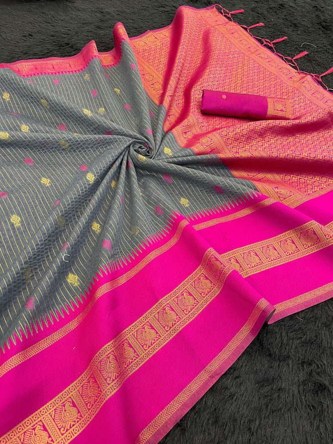 The kalyani Cottan 2 By Psw Cotton Silk Designer Sarees Exporters In India